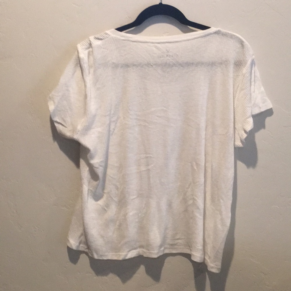 American Eagle Ribbed Tee - Picture 3 of 3